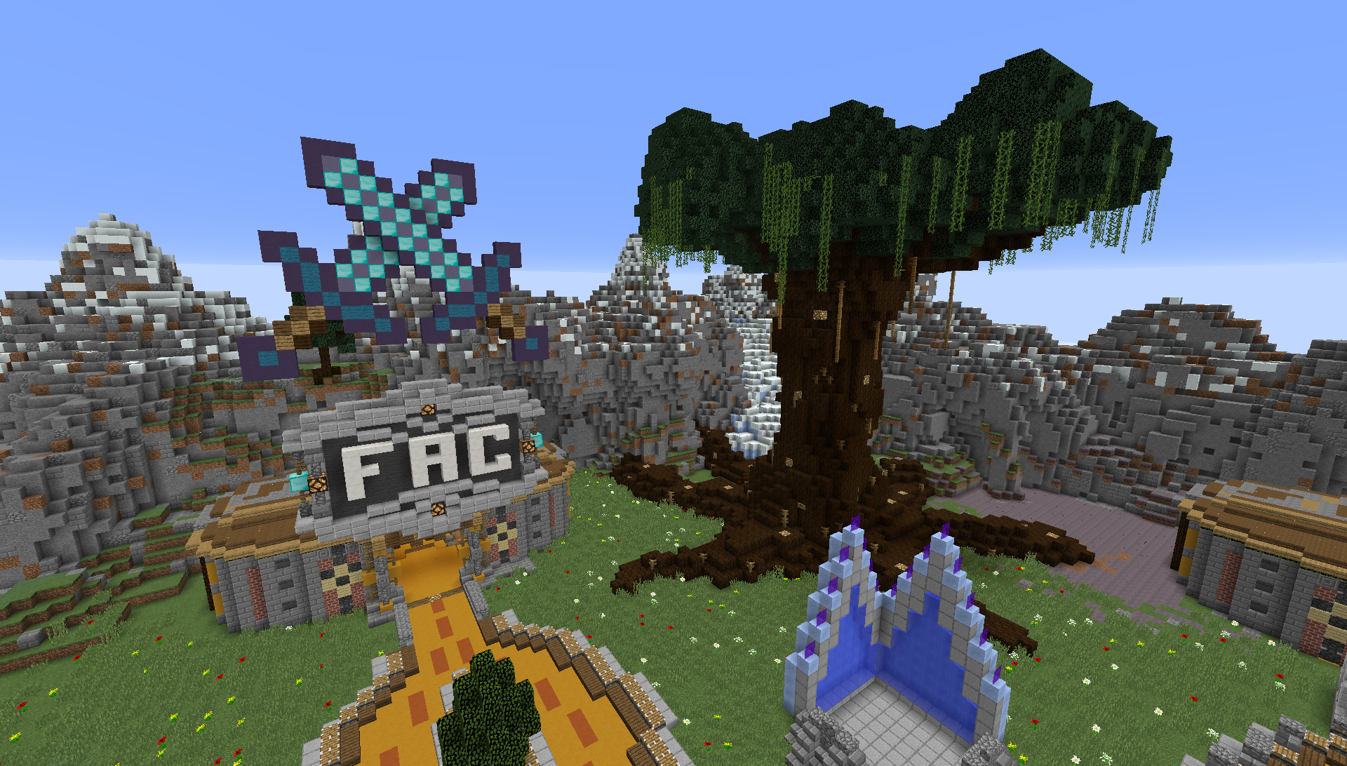 This shows a great Minecraft factions server