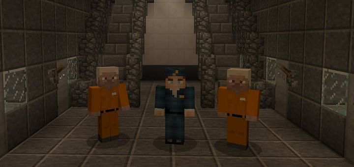 Prison fun features many guards!